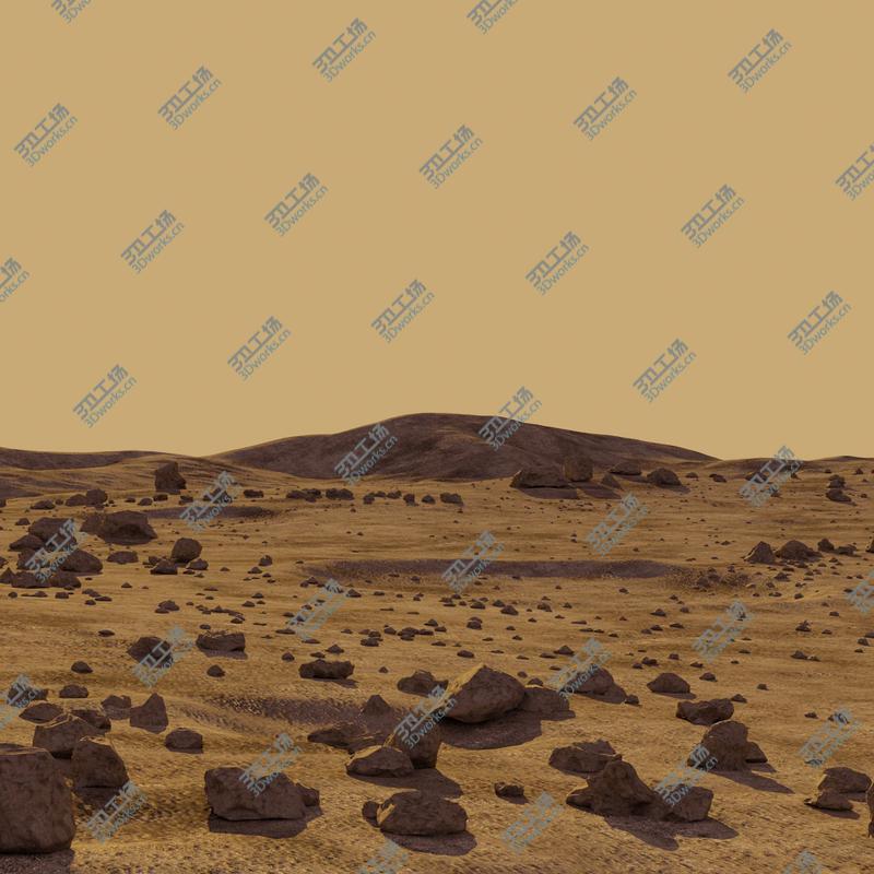 images/goods_img/2021040235/3D Mars Surface With Rocks model/1.jpg